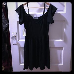Cold shoulder dress